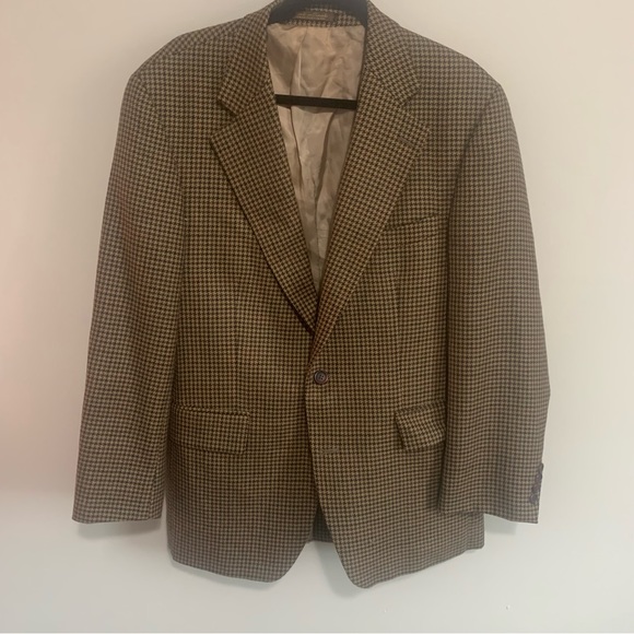 Chaps Other - Ralph Lauren Chaps 100% Wool Herringbone Blazer